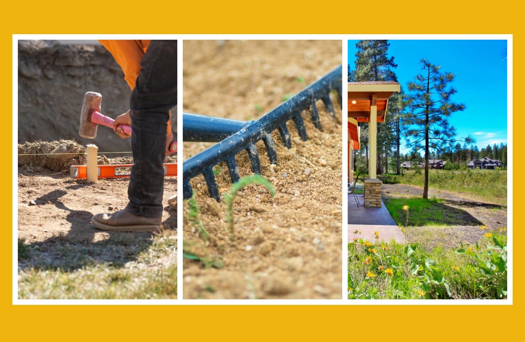 How to Grade a Yard: Step-by-Step DIY Yard Grading | MyLittleSalesman.com